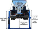 Atlas BP12000X 12,000 lbs Baseplate Lift