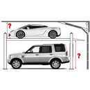 BENDPAK HD-9ST 9,000-LB. CAPACITY ALI CERTIFIED NARROW WIDTH CAR LIFT