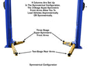 Atlas Platinum PVL-10 ALI Certified Two Post Lift 10,000 lbs. Capacity
