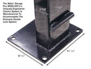 Atlas Garage PRO8000EXT-L 8,000 lb + RJ35 Sliding Jacks Combo 4-Post Lift