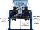 Atlas BP12000X 12,000 lb Commercial Grade Baseplate Lift