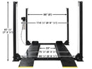 Atlas Apex8 ALI Certified 8,000 lbs 4 Post Lift