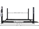 Atlas Apex8 ALI Certified 8,000 lbs 4 Post Lift