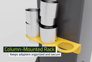10AP 10,000‐lb. Capacity / Adaptable Clearfloor / Adjustable Width / Screw Pads