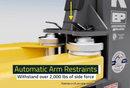 10AP 10,000‐lb. Capacity / Adaptable Clearfloor / Adjustable Width / Screw Pads