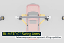 10AP 10,000‐lb. Capacity / Adaptable Clearfloor / Adjustable Width / Screw Pads