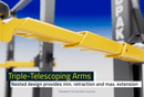 10AP 10,000‐lb. Capacity / Adaptable Clearfloor / Adjustable Width / Screw Pads