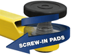 XPR-10XLS (5175129) 10,000 Capacity / Symmetric / Adjustable Width / Screw Pads / HIGH RISE