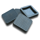 Rubber Lift Pads (Square) (5700217) Replacement Polyurethane Lift Pad / Slip-Over / Square / SET OF 4